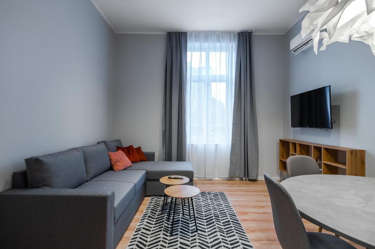 New Black & White - 2Bdr Apartment With Balcony 索菲亞 外观 照片